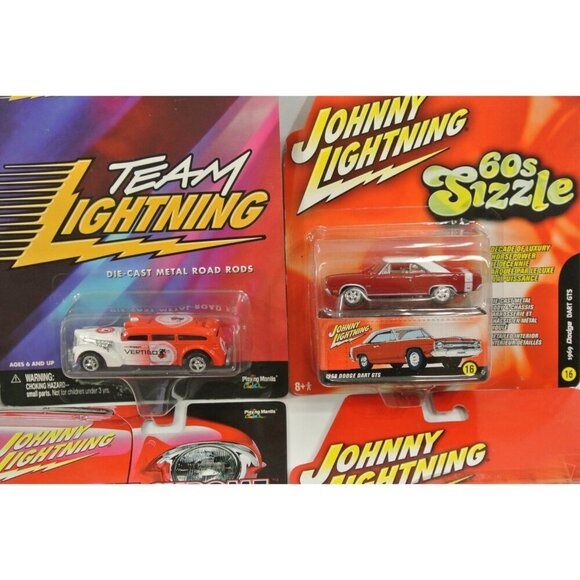 Johnny Lightning Diecast Lot of 8 Monopoly Crown Victoria Dodge DART Buick Super - Picture 3 of 10